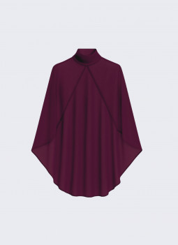 SCIALLE CON COLLO BORDEAUX