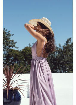 ÚLTIMOS - VESTIDO LONGO LILÁS