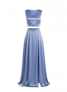 BLAUES / GRAUES TOP