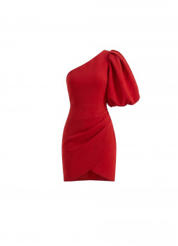 SHORT RED DRESS