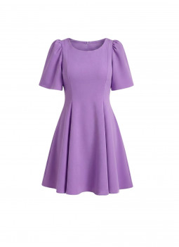 ROBE COURTE LILAS