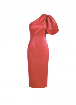 VESTIDO MIDI VERMELHO