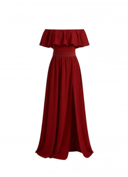 VESTIDO LONGO VERMELHO
