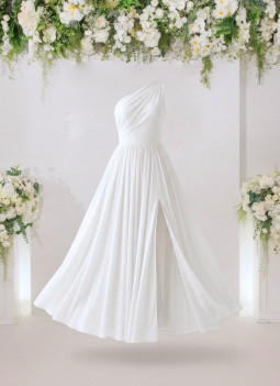 GEBEIZTES BRAUTKLEID