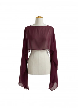 CAPA / ECHARPE BORDEAUX