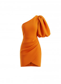 VESTITO CORTO ARANCIONE