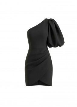 VESTIDO CORTO NEGRO