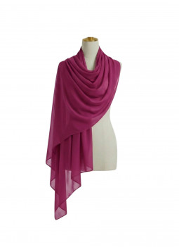 CHERRY / PINK SHAWL