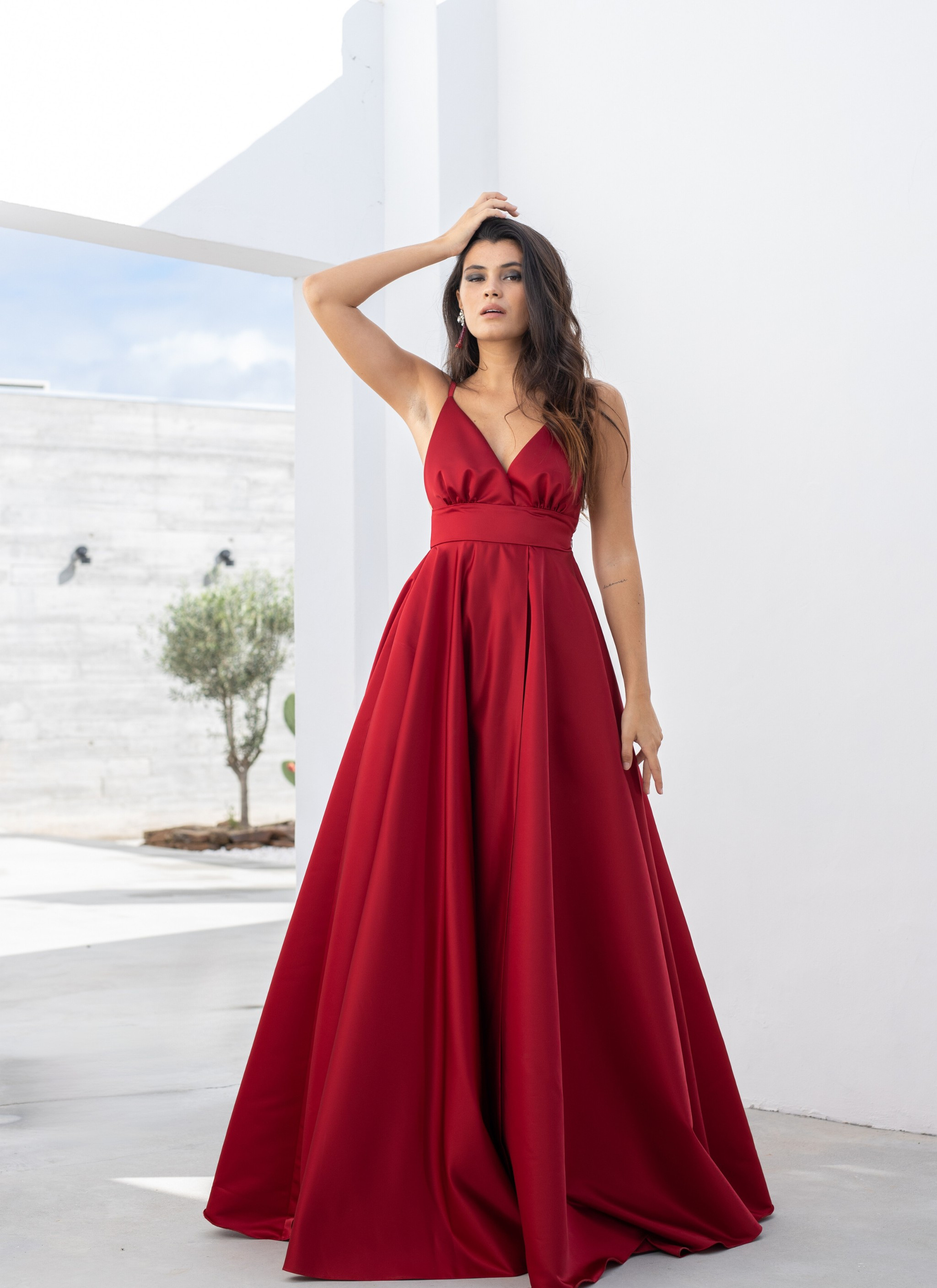 Robe rouge de princesse on sale